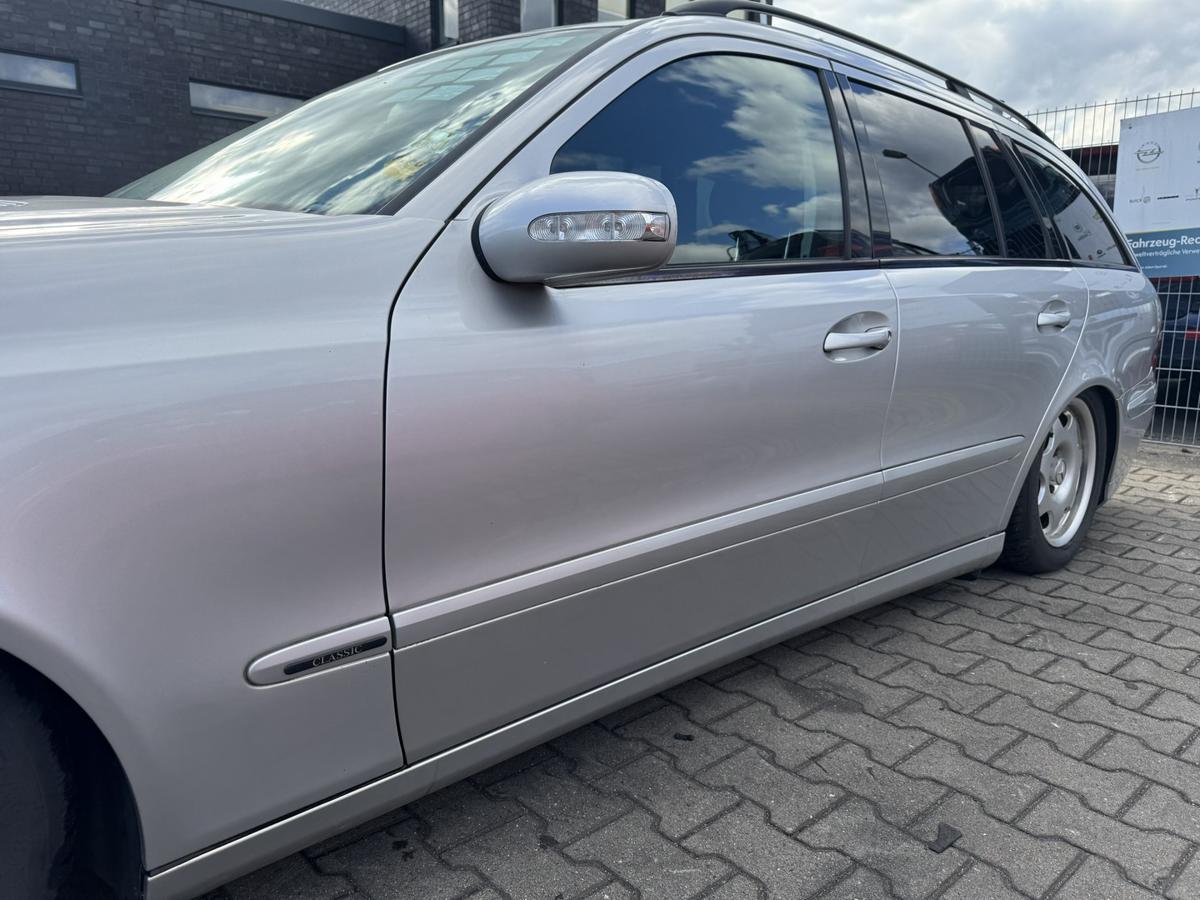 Mercedes E Klasse W211 S211 original T&uuml;r vorn links 744 Brillantsilber Rohbau Bj.2005